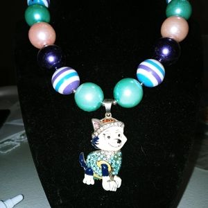 Little girls chunky necklace